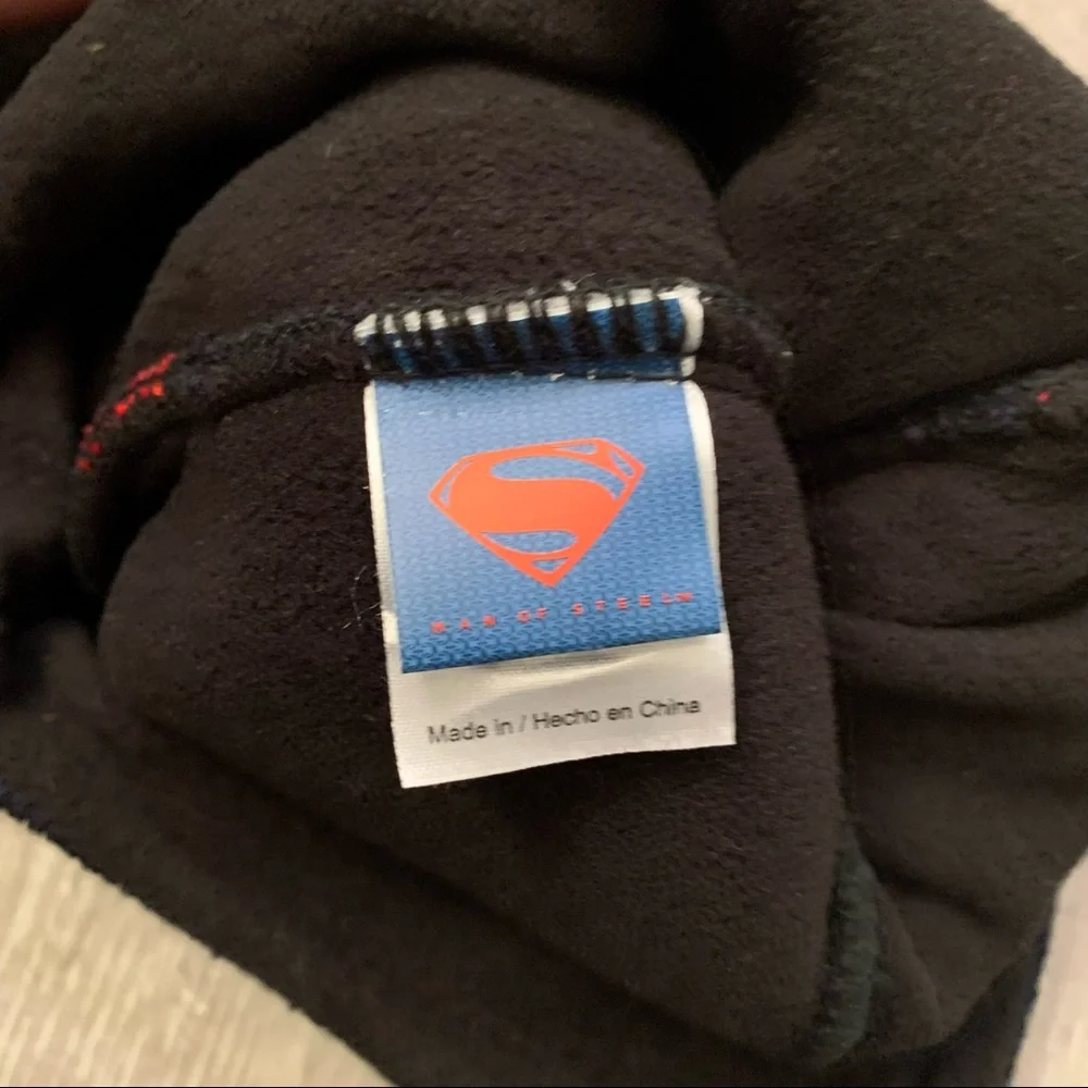Superman Man‎ Of Steel Beanie Laplander Hat DC Comics Youth Boy’s OSFA